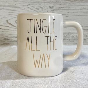Jingle All the Way Rae Dunn Mug Christmas Tree